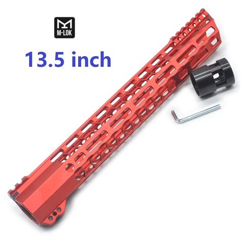 Trirock New Clamp Style 135 Inches Red M Lok Free Float Ar15 M16 M4