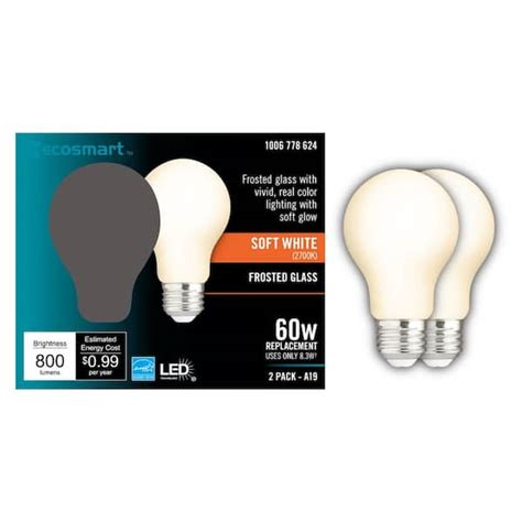 Feit Electric Enhance LED Watts 60 Watt Equivalent Bright