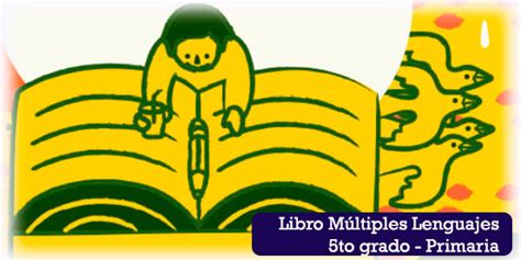 Libro Múltiples Lenguajes Quinto Grado SEP 2025