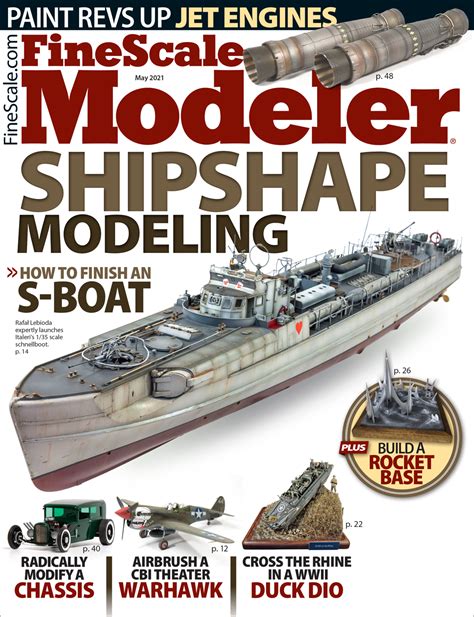 May Shipshape Modeling Finescale Modeler Magazine