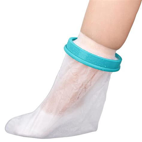 Vooven Waterproof Leg Cover For Shower Waterproof Cast Cover Leg Cast