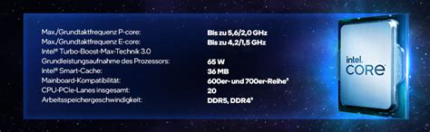 Intel Core I Desktop Prozessor Kerne Mb Cache Bis Zu