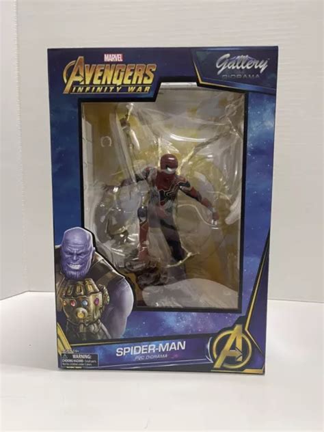 DIAMOND SELECT TOYS Avengers Infinity War Película Spider Man DIORAMA