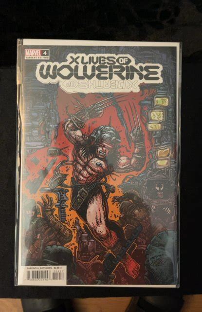 X Lives Of Wolverine 4 Kevin Eastman Variant 2022 Comic Books