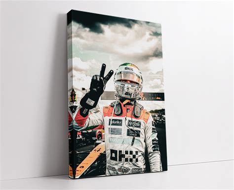 Lando Norris Poster Mclaren Formula 1 Rising Star Poster Etsy