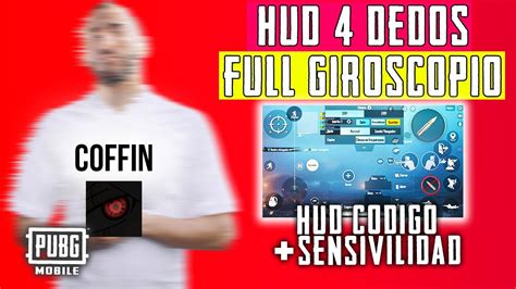 Coffin Hud 4 Dedos👐 Jugador Pro Codigo Hud Sensibilidad Full