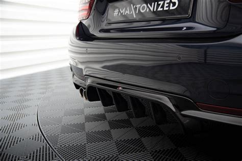 Maxton Design Bmw Serie F F Gc M Pack Diffuser Double Tip