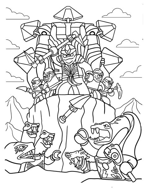 Coloriage Lego Ninjago Coloriages Gratuits Imprimer