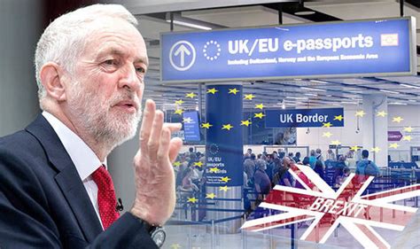 Brexit News Jeremy Corbyn ‘to Accept Uncontrolled Immigration From Eu’ Claims Labour Mep