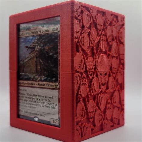 Mtg Commander Showcase Deck Box Stl Files Etsy