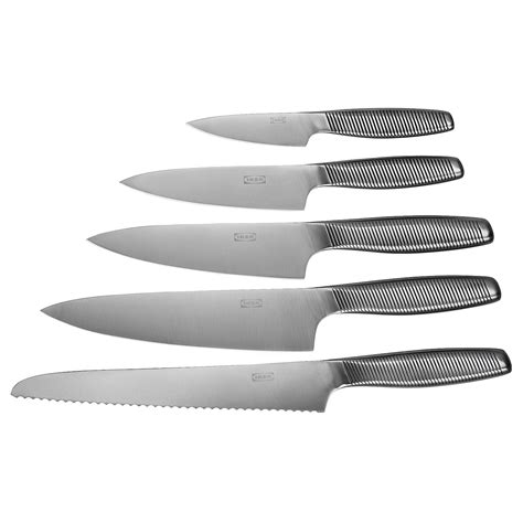 Ikea 365 5 Piece Knife Set Stainless Steel Ikea Malaysia