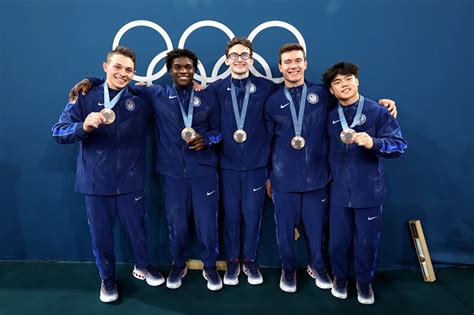 Team USA Wins Bronze Medal In Men’s Gymnastics, First Medal In Sport In ...