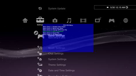 Ps3 Le Vsh Menu Arrive Sur La Console De Salon Custom Protocol