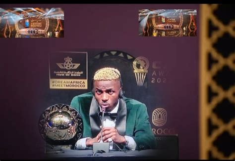 CAF Awards 2023 Victor Osimhen joueur africain de l année L