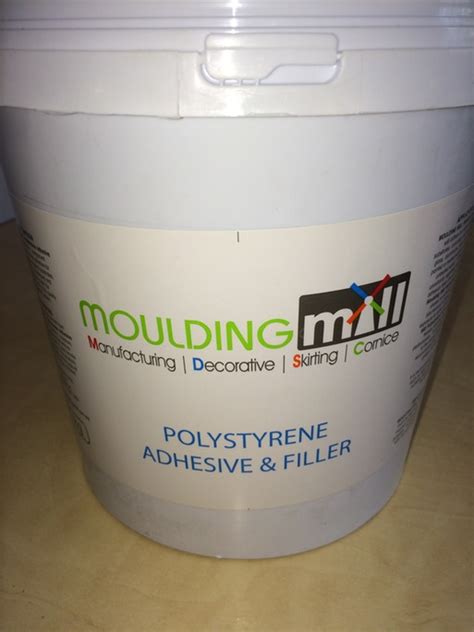 5kg 7 L Polystyrene Adhesive And Filler The Moulding Mill