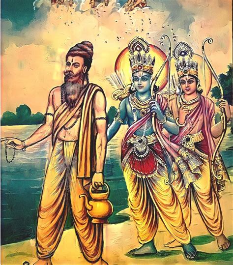 Shri Ram And Laxman With His Guru Vishwamitra In 2023 Krishna Ram