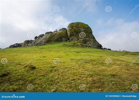 Haytor Rocks in Dartmoor, Devon, UK Editorial Photography - Image of ...