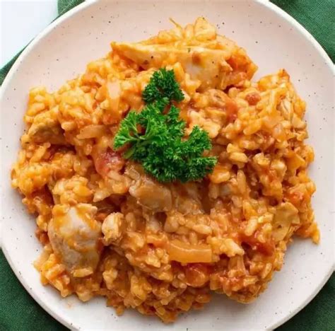 Risotto Au Poulet Et Chorizo Au Thermomix Plats