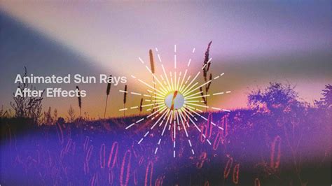 How to Create Animated Sun Rays in Adobe After Effects from Scratch - Motion Array