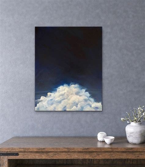 Cloud Painting. Original Abstract Art. Modern Art. Cloud Art. | Etsy