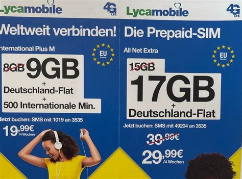 Lycamobile Prepaid Sim Karte G Triple Sim Lyca Mobile Top Tarife