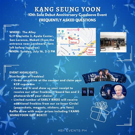 KSY EVENTS PH on Twitter 𝐊𝐚𝐧𝐠 𝐒𝐞𝐮𝐧𝐠 𝐘𝐨𝐨𝐧 𝟏𝟎𝐭𝐡 𝐒𝐨𝐥𝐨 𝐃𝐞𝐛𝐮𝐭 𝐀𝐧𝐧𝐢𝐯𝐞𝐫𝐬𝐚𝐫𝐲