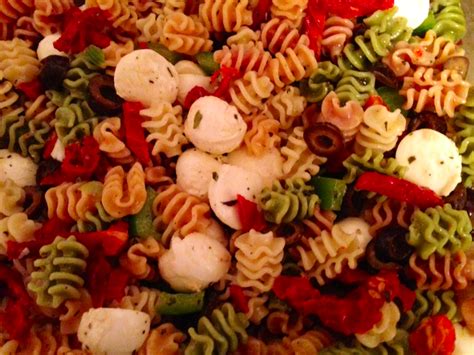 The Healthy Food Detective : Summer dish: Tri-Color Italian Pasta Salad