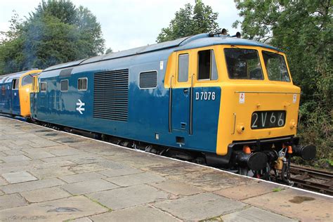 British Rail Class 35 Hymek Diesel Locomotive D7076 Rawt Flickr