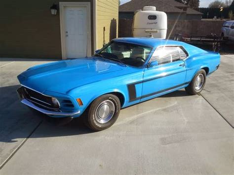 1970 Grabber Blue Mustang Sportsroof Fastback Auto Restorationice