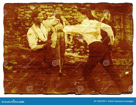 Men fighting - on wood stock photo. Image of grunge, traditional - 1524730