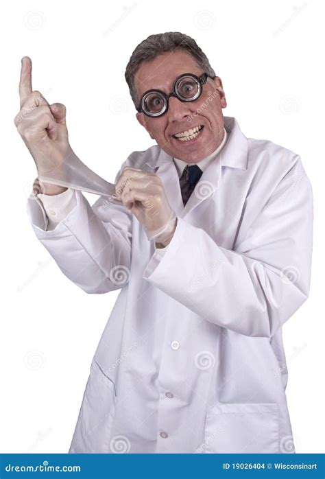 Funny Doctor Prostate Exam Humor, Isolated Stock Images - Image: 19026404