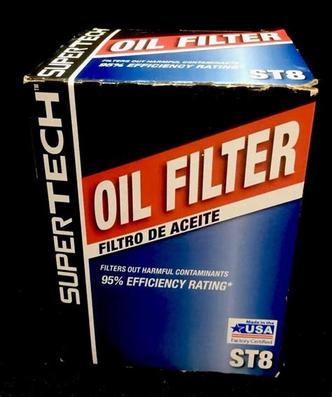 Supertech St Cross Reference Oil Filters