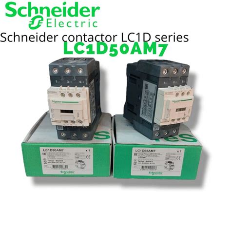 Jual Schneider Kontaktor LC1D50AM7 220V LC1D50A LC1D50 ORIGINAL