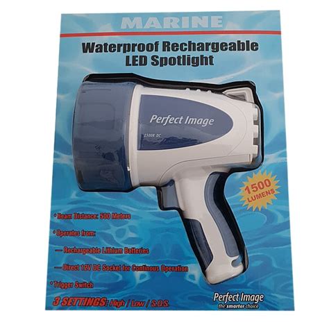 Buy Marine Led Spotlight Rechargeable Lumens Waterproof Ip