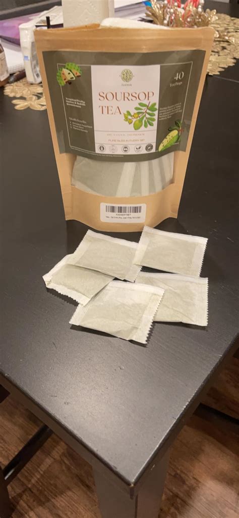 Amazon ZenDrink Premium Soursop Graviola Leaf Tea 40 Handcrafted