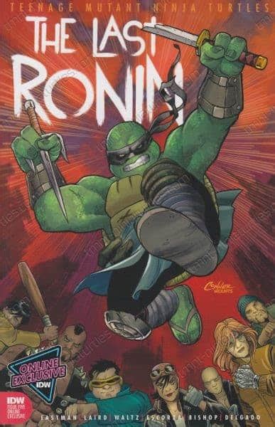 IDW TMNT The Last Ronin 05 1st Cover RE IDW Online Exclusive C