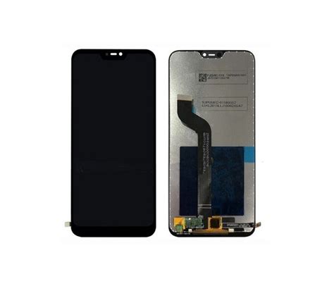 Pantalla Completa Táctil y Lcd para Xiaomi Redmi 6 Pro y Mi A2 Lite Negra