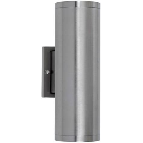 Hamilton Hills Silver Outdoor Wall Sconce Up Down Led Light