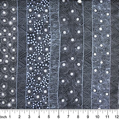 Fabric :: Australian Aboriginal Art :: Cut from the Bolt :: Four ...