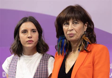 La Ministra De Igualdad Se Desmarca De Irene Montero Y Apoya Al