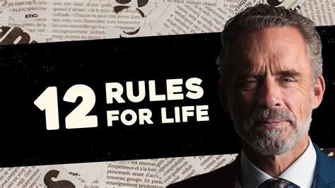 Jordan B Peterson On Rules For Life Youtube