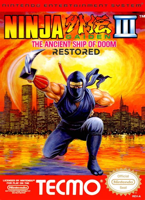 Ninja Gaiden Iii The Ancient Ship Of Doom Restored Nes Roms Hack