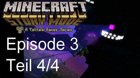 Let S Play Minecraft Story Mode Episode Teil Zeit F R