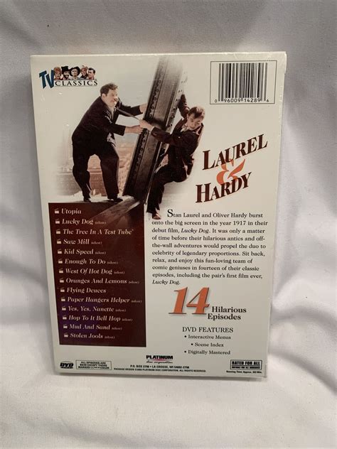 Laurel Hardy Classics Box Set Episodes Dvd Brand New