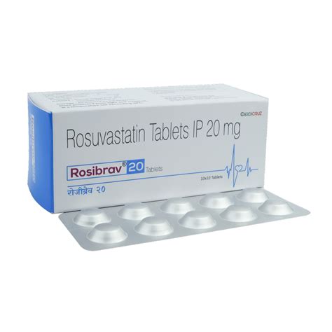 Allopathic Rosuvastatin 20mg Alu Alu Tab For Pharma Franchise In Pan