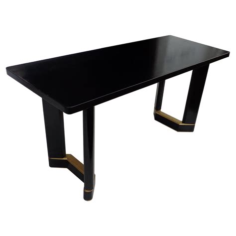 Art Deco Style Mirrored Console Table For Sale at 1stDibs