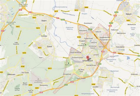 Amersfoort Map - Netherlands