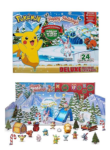 Pokémon Calendrier de l Avent 2023 Happy Holidays maskworld