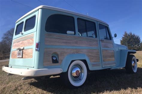 350 Powered 1955 Willys Station Wagon For Sale On Bat Auctions Sold