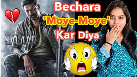 Moye Moye Ho Gaya Salaar Trailer Interview REACTION Deeksha Sharma